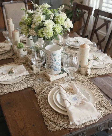 Woven Placemats for Texture