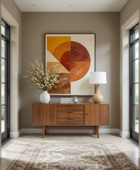 Mid-Century Modern Foyer