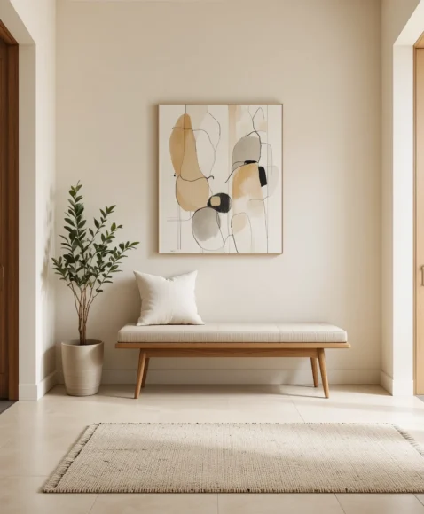 Mid-Century Modern Foyer