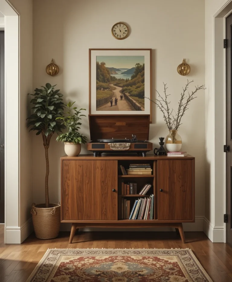 22 Mid-Century Modern Foyer Ideas for a Timeless Entryway