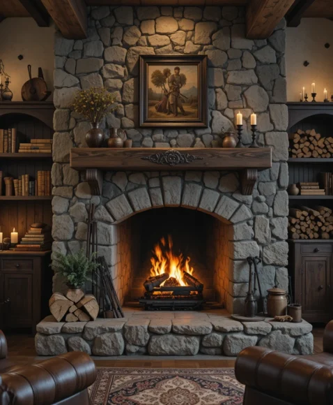 Primitive Living Room