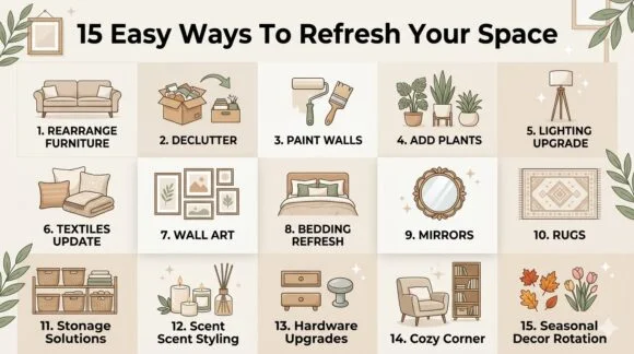 Easy Ways To Refresh Your Space