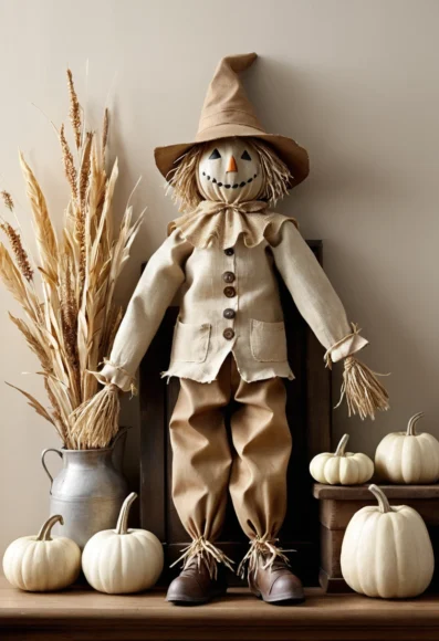 Neutral Tone Scarecrow