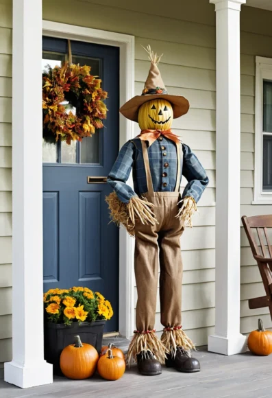 Porch-Size Scarecrow