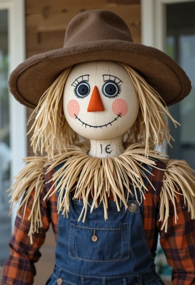 Rustic Hat Scarecrow