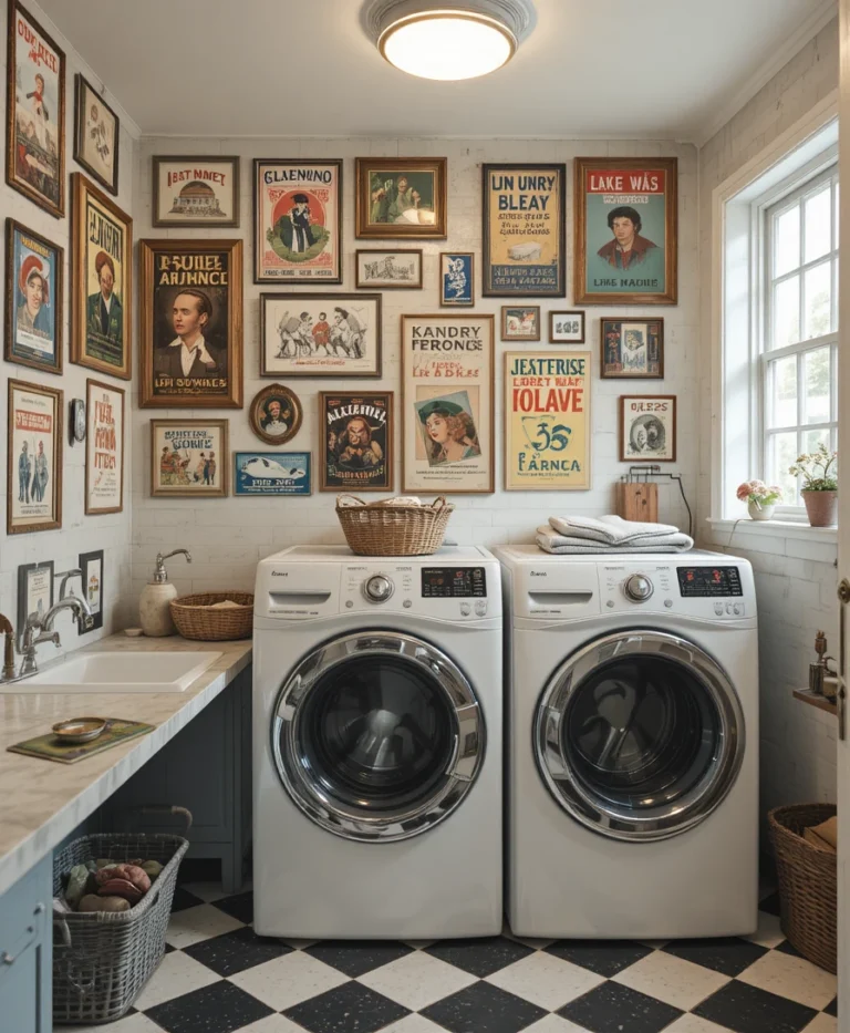 19 Funky Laundry Room Ideas That’ll Make You Actually Excited to Do Laundry