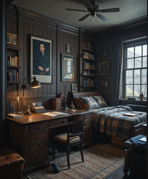 Boy Dorm Room