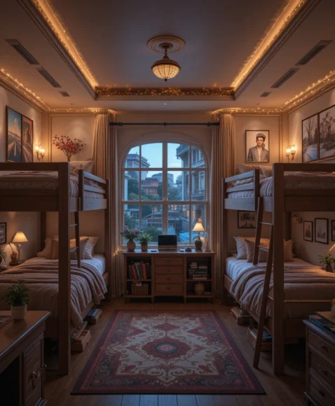 Triple Dorm Room