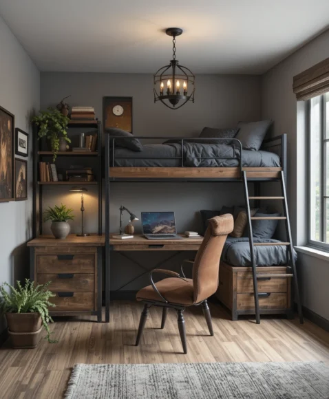 Boy Dorm Room