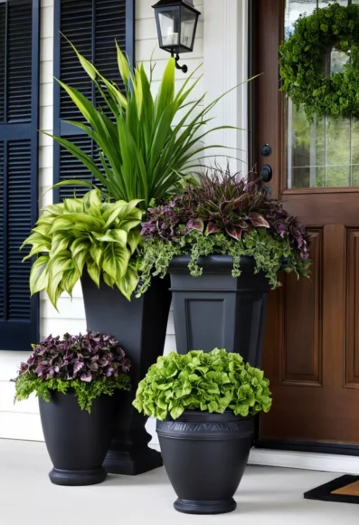 Concrete Pots for a Modern
