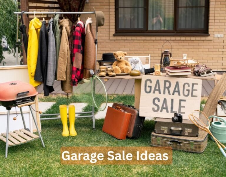 Garage Sale Ideas