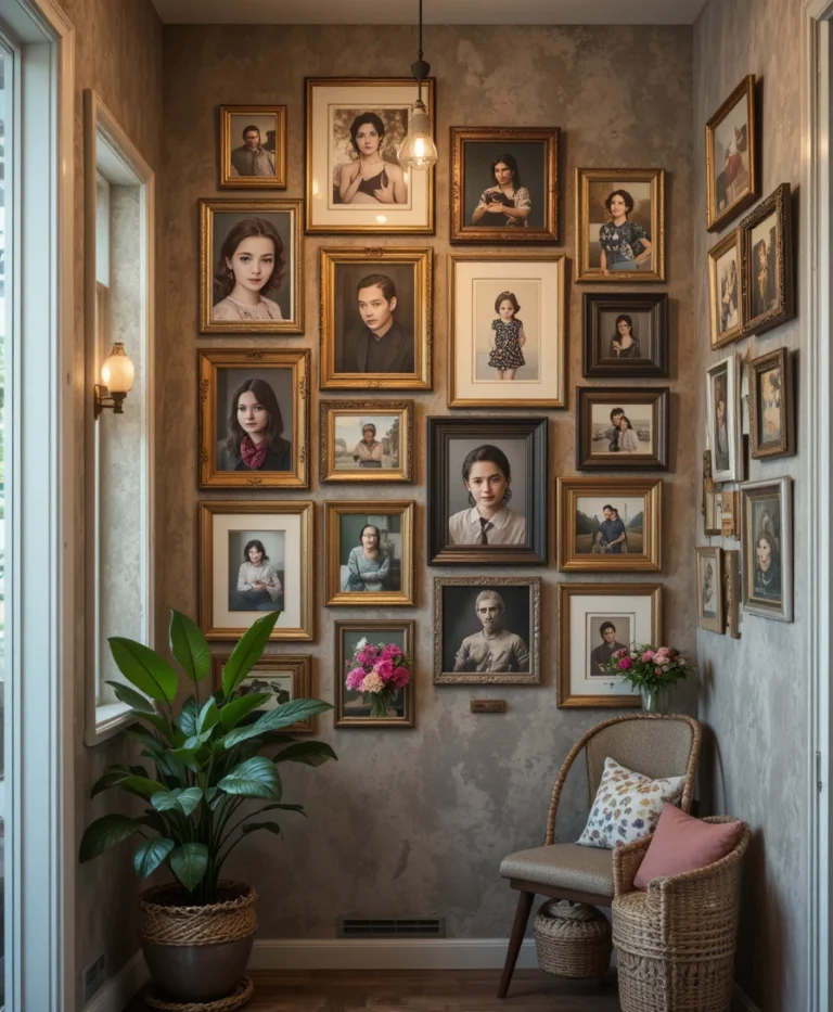 18 Hallway Photo Wall Ideas That Turn Blank Walls into Meaningful Visual Stories