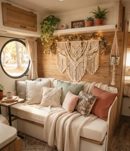 Cute Camper Decor Ideas 