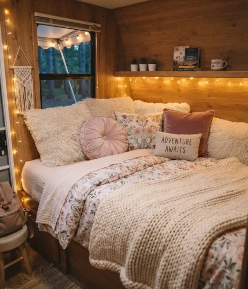 Cute Camper Decor Ideas 