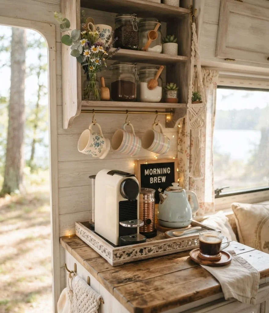 Style a Cute Coffee Station