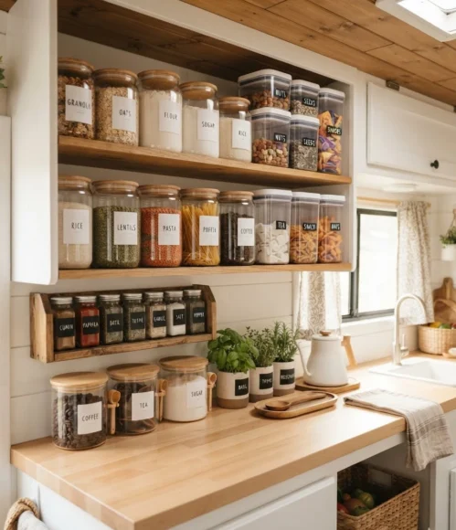 Use Matching Storage Containers