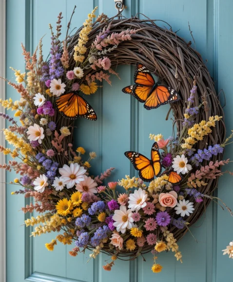 Fall Grapevine Wreath