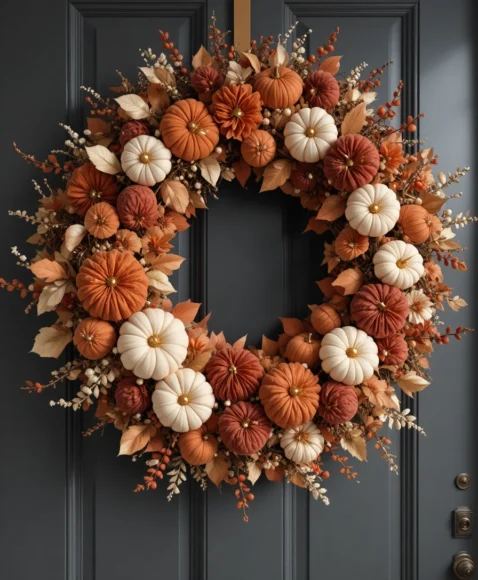 Fall Grapevine Wreath