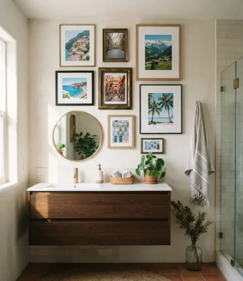 Bathroom Gallery Wall Ideas