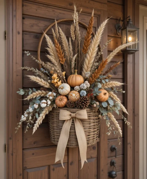 Fall Planters for Front Porches