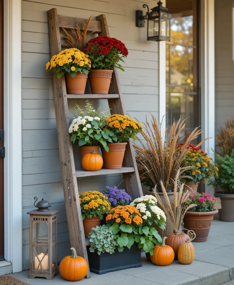 Porch Perfect: 22 Fall Planters for Front Porches That Welcome Autumn in Style