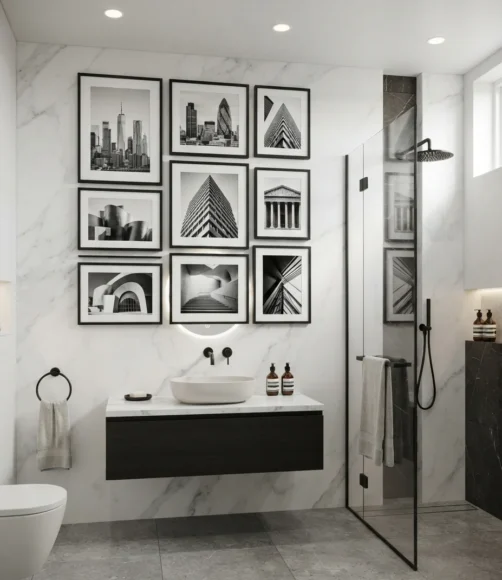 Bathroom Gallery Wall Ideas