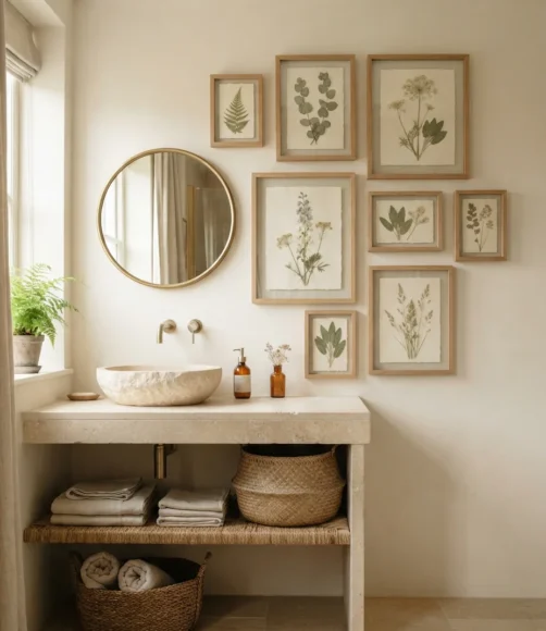 Bathroom Gallery Wall Ideas