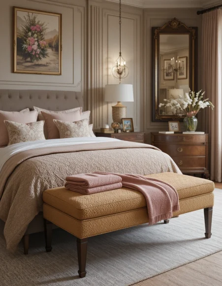 Pink and Brown Bedroom Ideas
