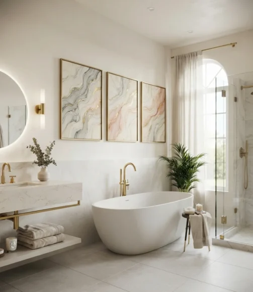 Bathroom Gallery Wall Ideas