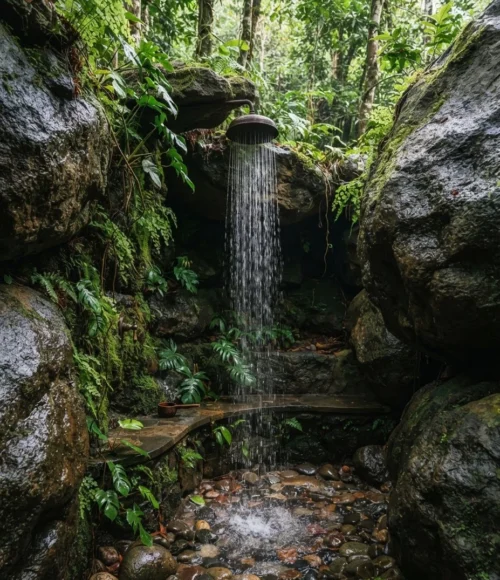 Boulder Cave Shower