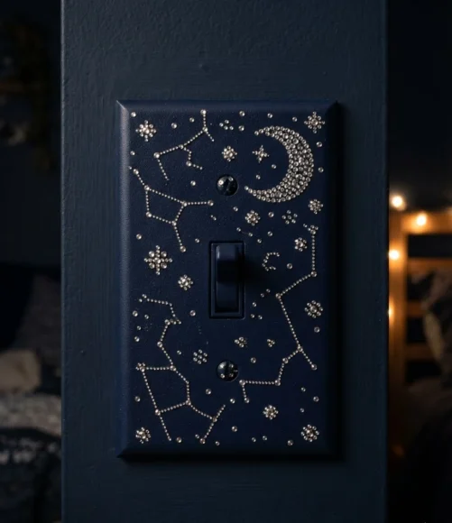Celestial Star and Moon