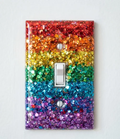 Chunky Glitter Rainbow