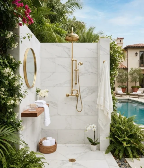 Outdoor Shower Ideas