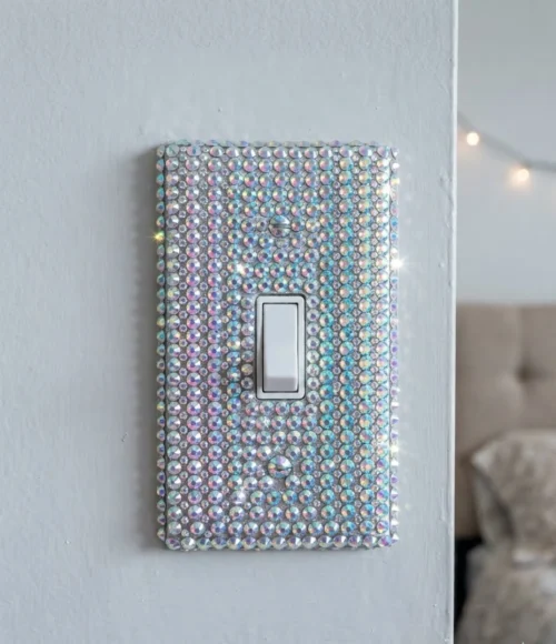 Holographic Iridescent Switch Cover