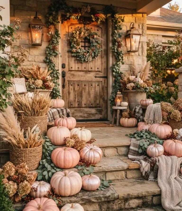 Pink Fall Decor Ideas