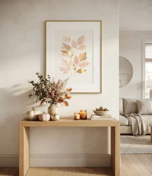 Pink Fall Decor Ideas