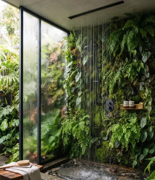 iving Wall Shower Box