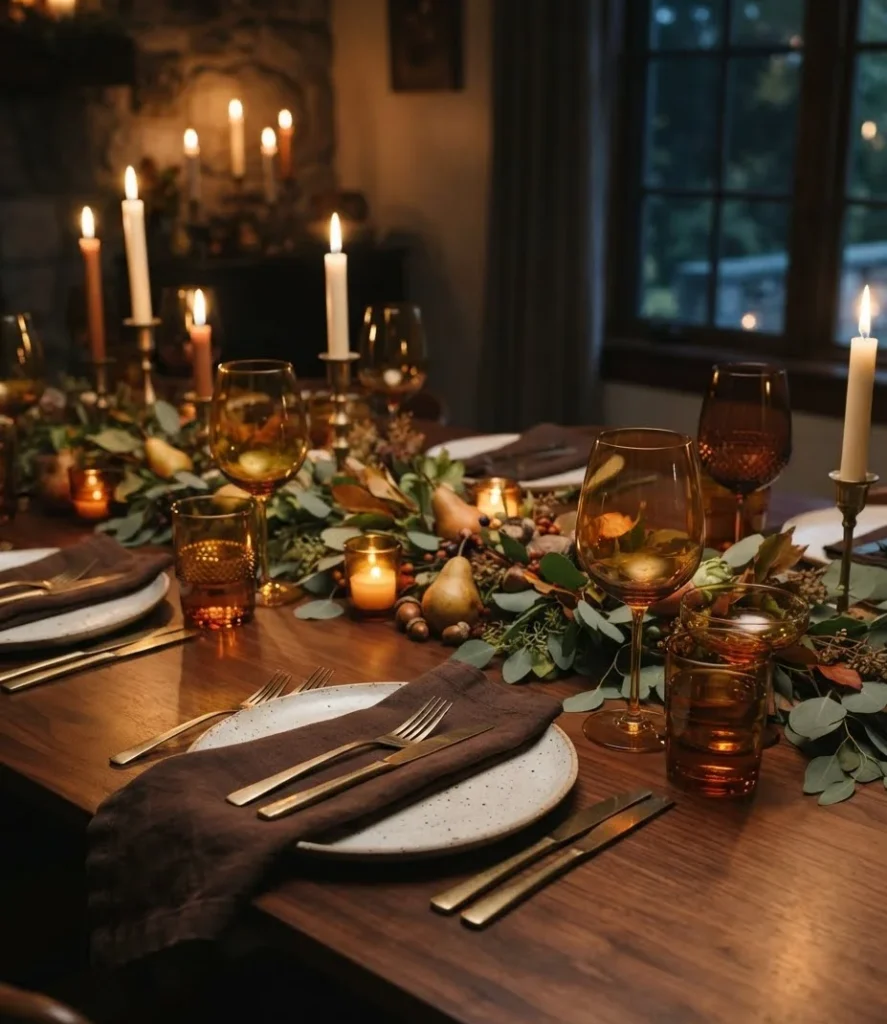 Amber & Rust Glassware