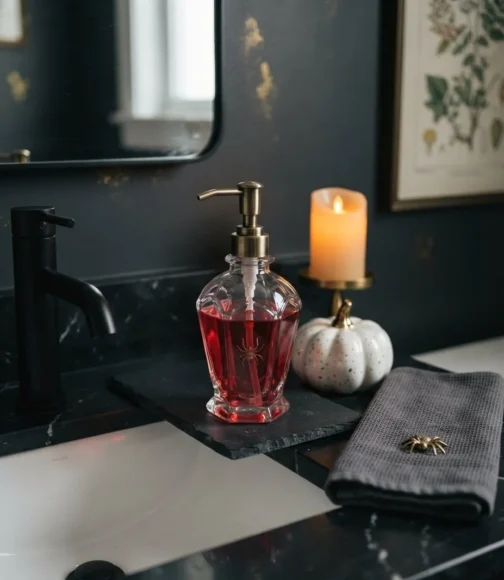 Bleeding Soap Dispenser