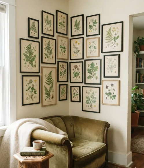 A Botanical Print Cluster