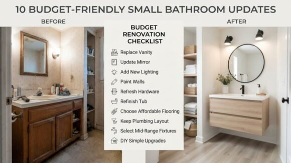 Budget-Friendly Small Bathroom Updates