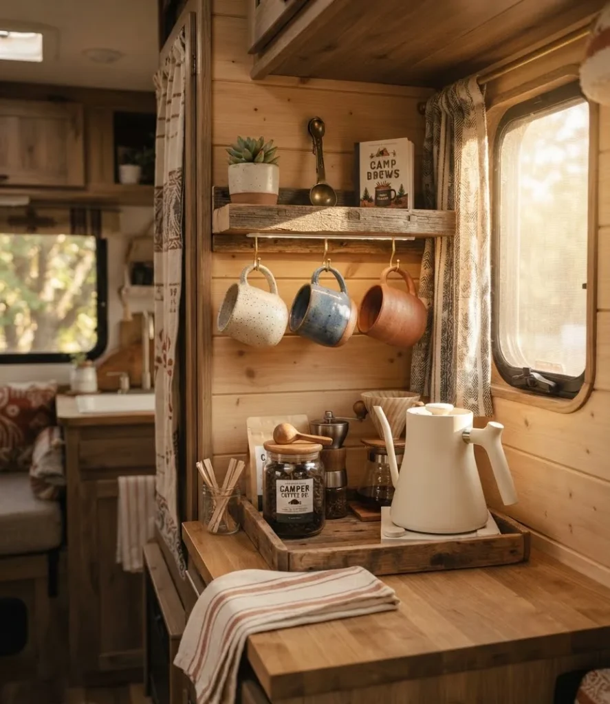 Cute Coffee Station Corner