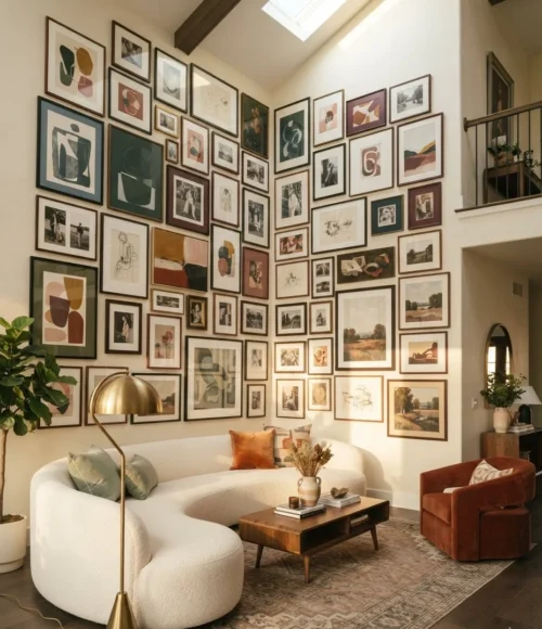 Floor-to-Ceiling Corner Wrap Gallery