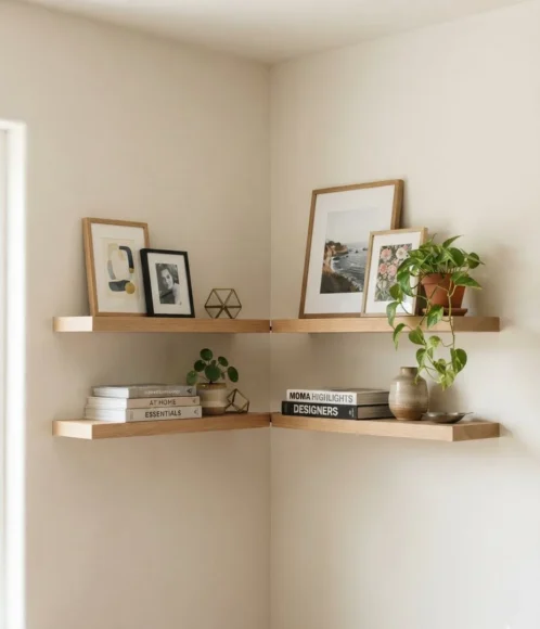 Corner Wall Gallery Ideas