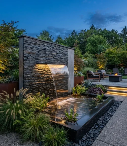Modern Stacked Slate