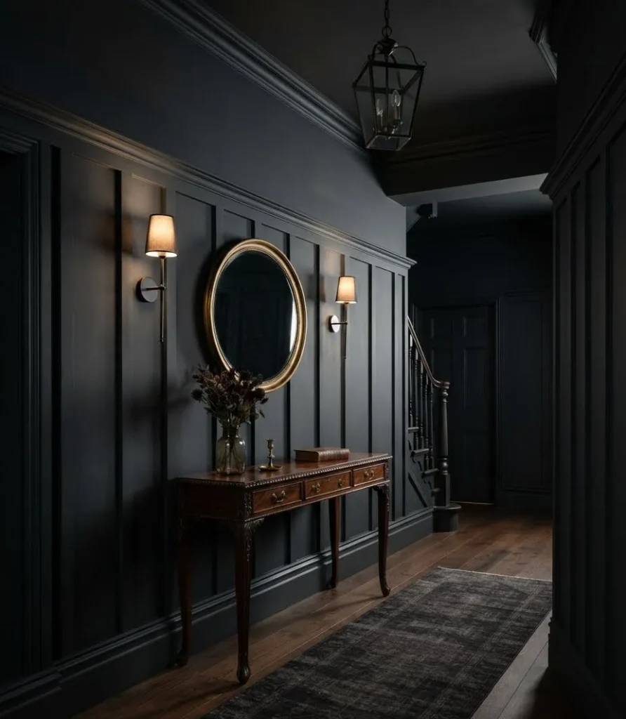 Moody Board-and-Batten Wainscoting