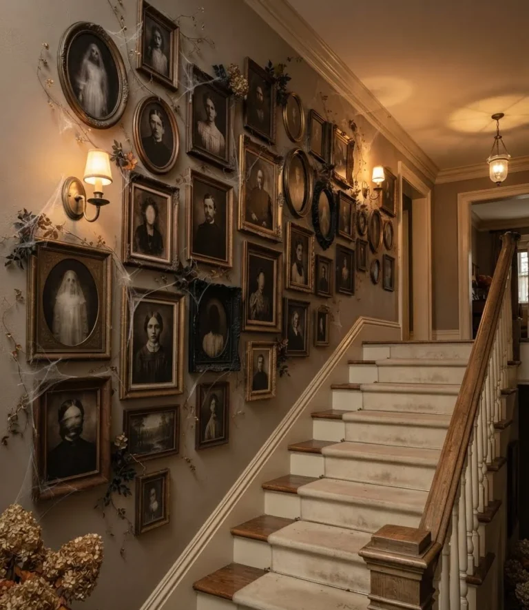 Moody Portrait Gallery Wall