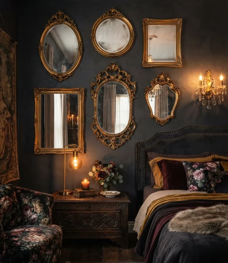 Ornate Gold Filigree Mirror Gallery