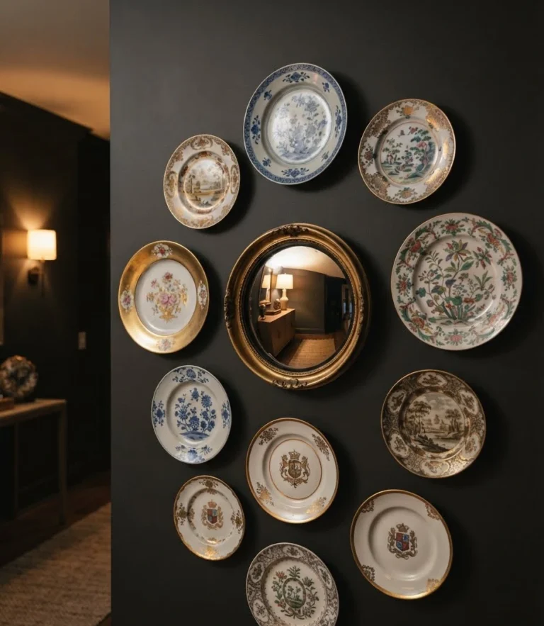 Plates Paired with Mirrors