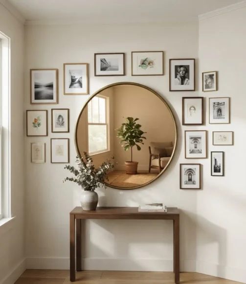 Corner Wall Gallery Ideas